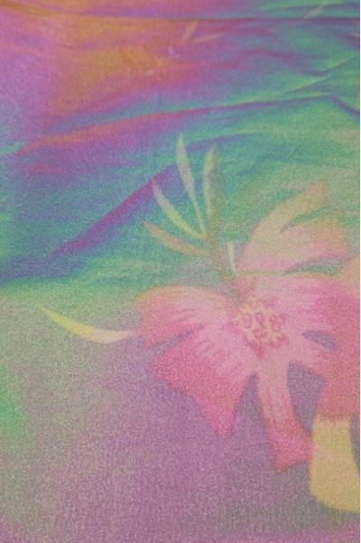 DG-CW  防曬服反光  數位彩色印花  聚酯纖維   發光幻彩反光布料   七彩風衣外套布   尺寸：1400mm  重量：80 細節-2